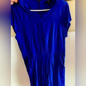 J. Crew charming blue dress.